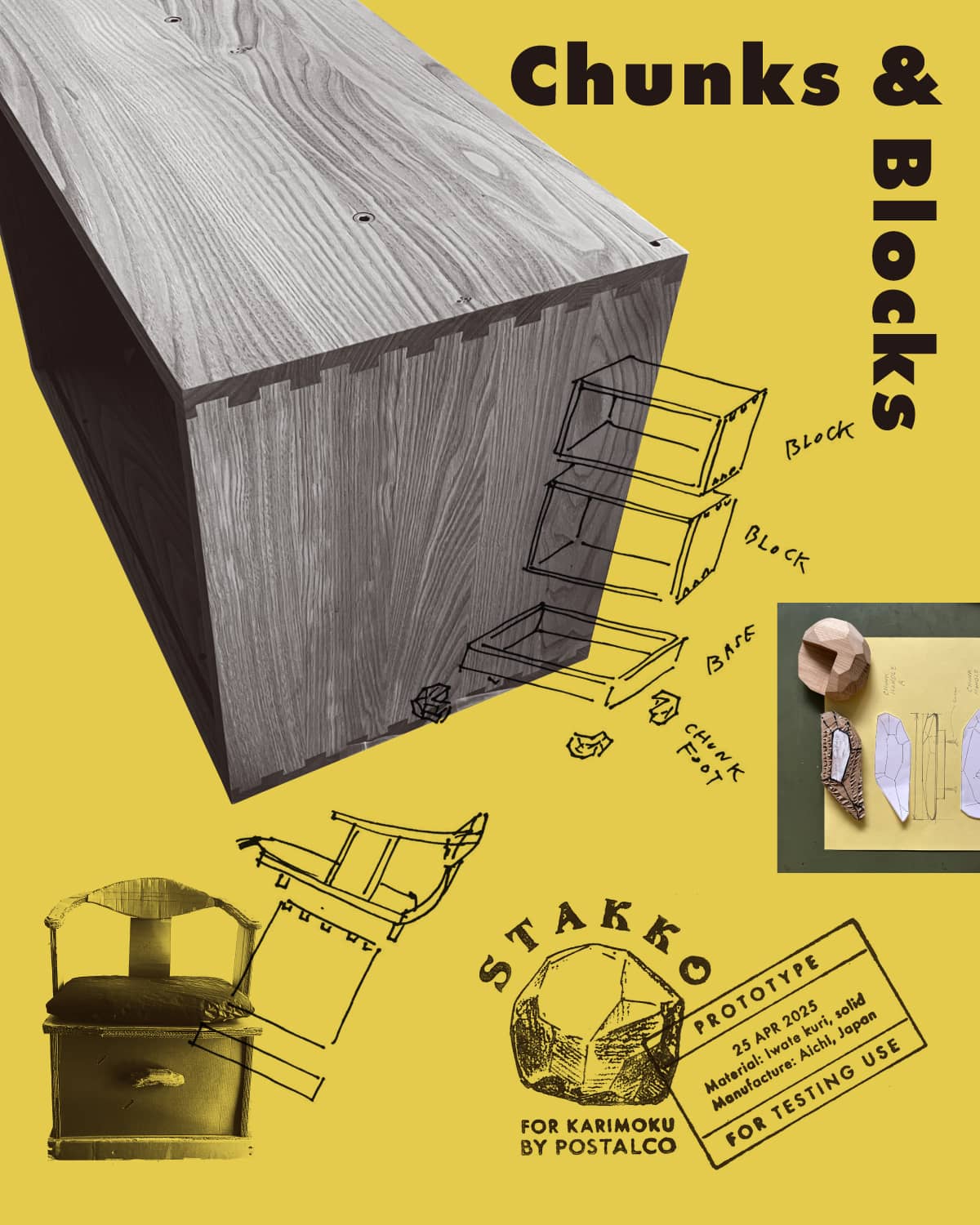 Exhibition: Chunks & Blocks